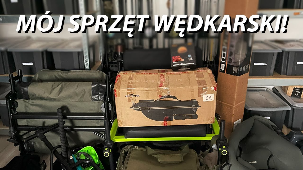 MÓJ SPRZĘT WĘDKARSKI 4! DUŻO NOWOŚCI!