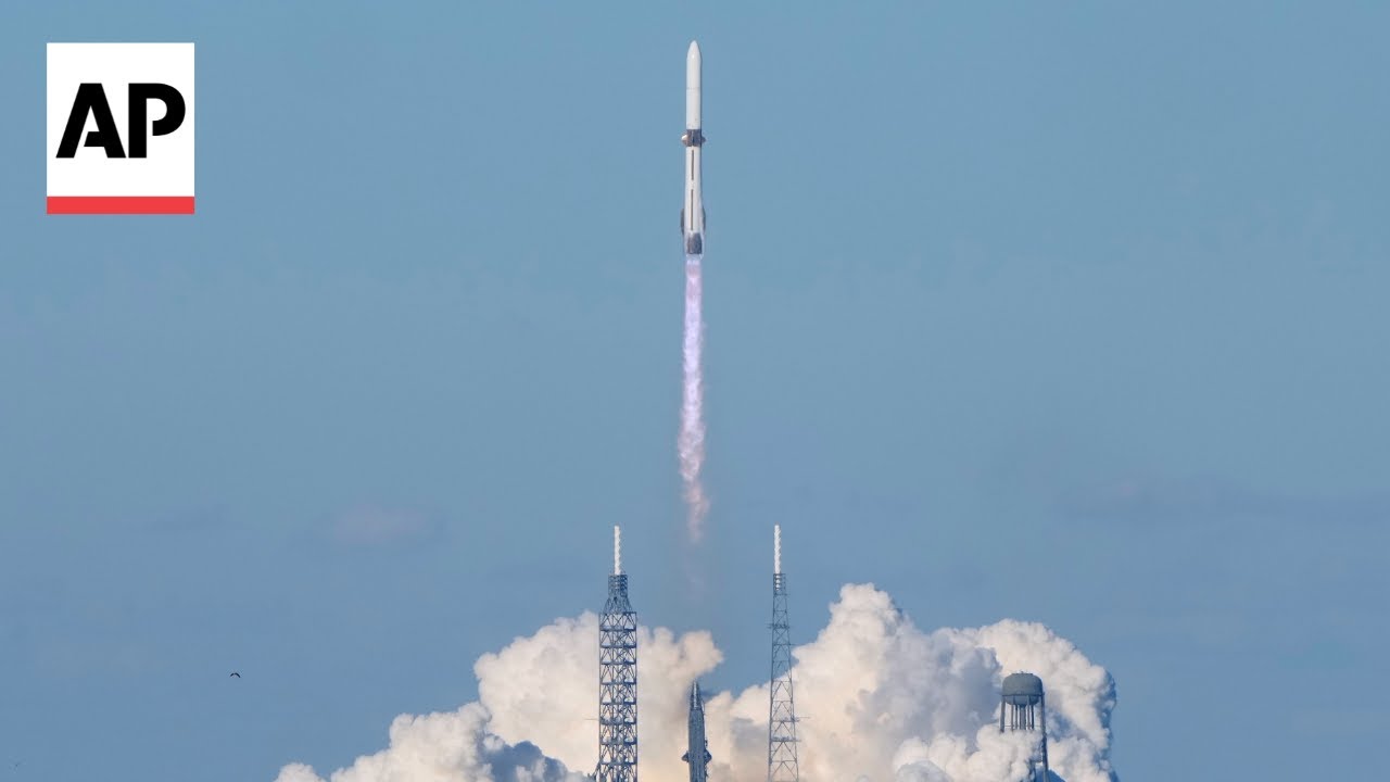 Blue Origin successfully lands its New Glenn rocket booster after launch