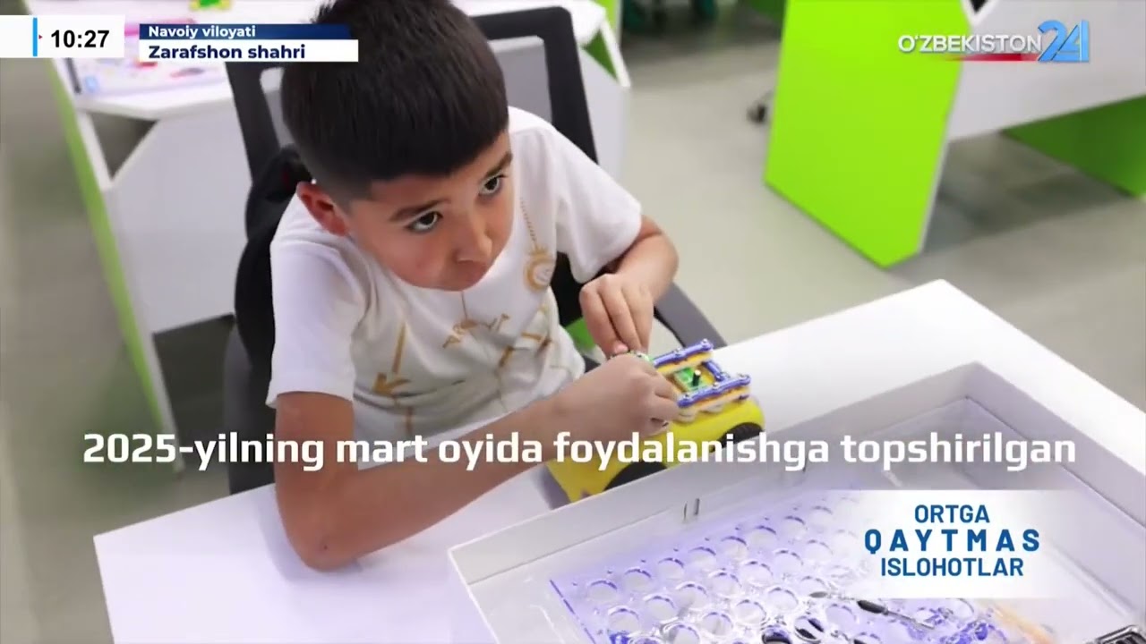 #Ortga_qaytmas_islohotlarUchquduq tuman 20-maktab O'zbekiston 24 kanalida
