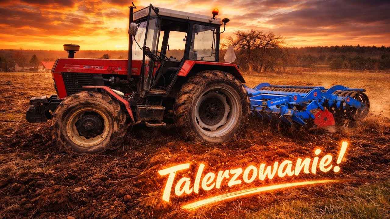 Most w Zetorze do remontu - Testy podnośnika i uprawka Zetor i AgroLift!