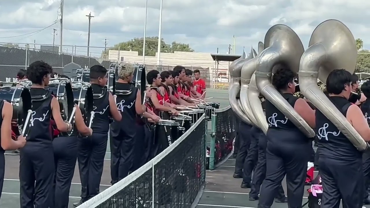 John B. Alexander Drumline 2025 BOA McAllen Lot