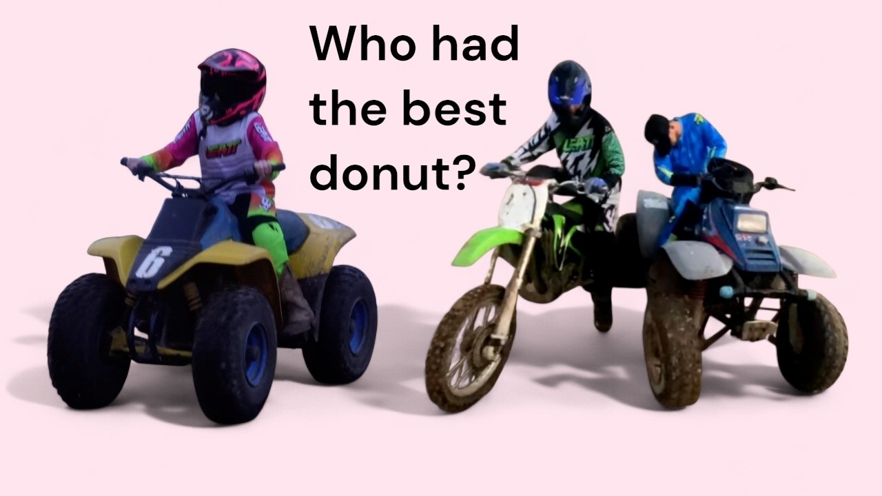 Adam and I have a donut comp, watch till the end