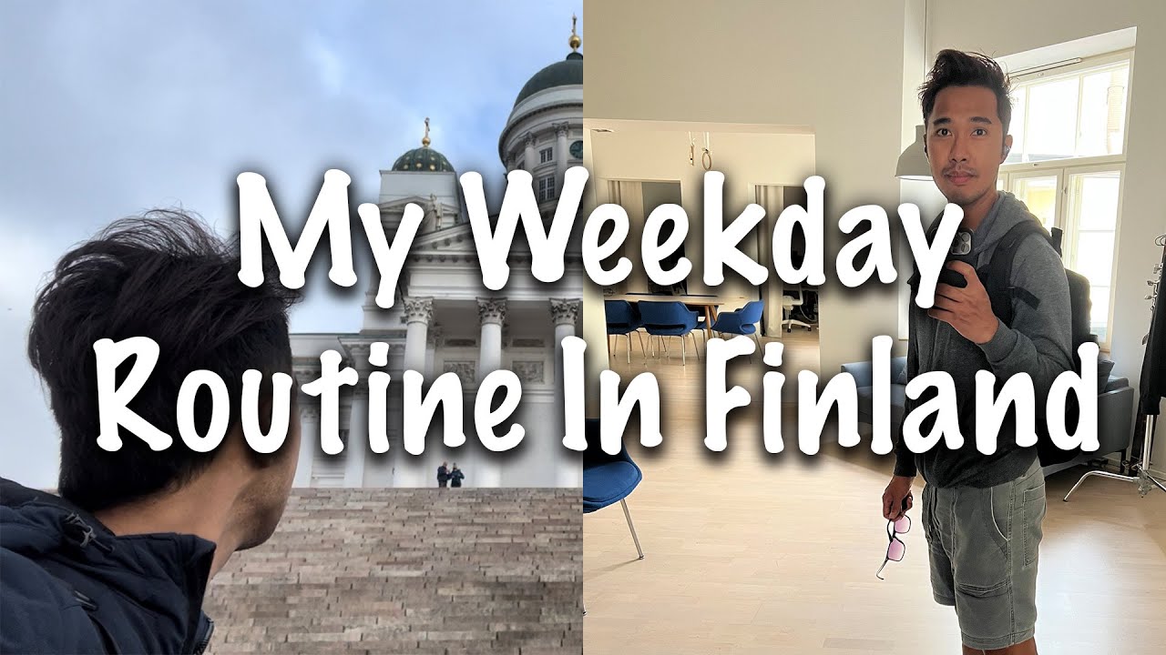 My Daily Routine in Finland (Office, Home, Food, and Q&A)