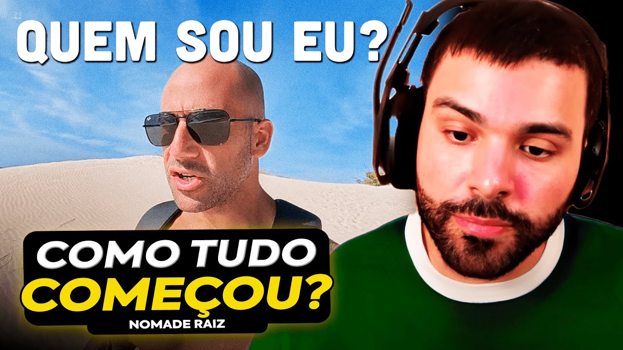 NÔMADE RAIZ CONTOU O MOTIVO DE TER COMEÇADO A VIAJAR PELO MUNDO! MINERVA REAGE E OPINA