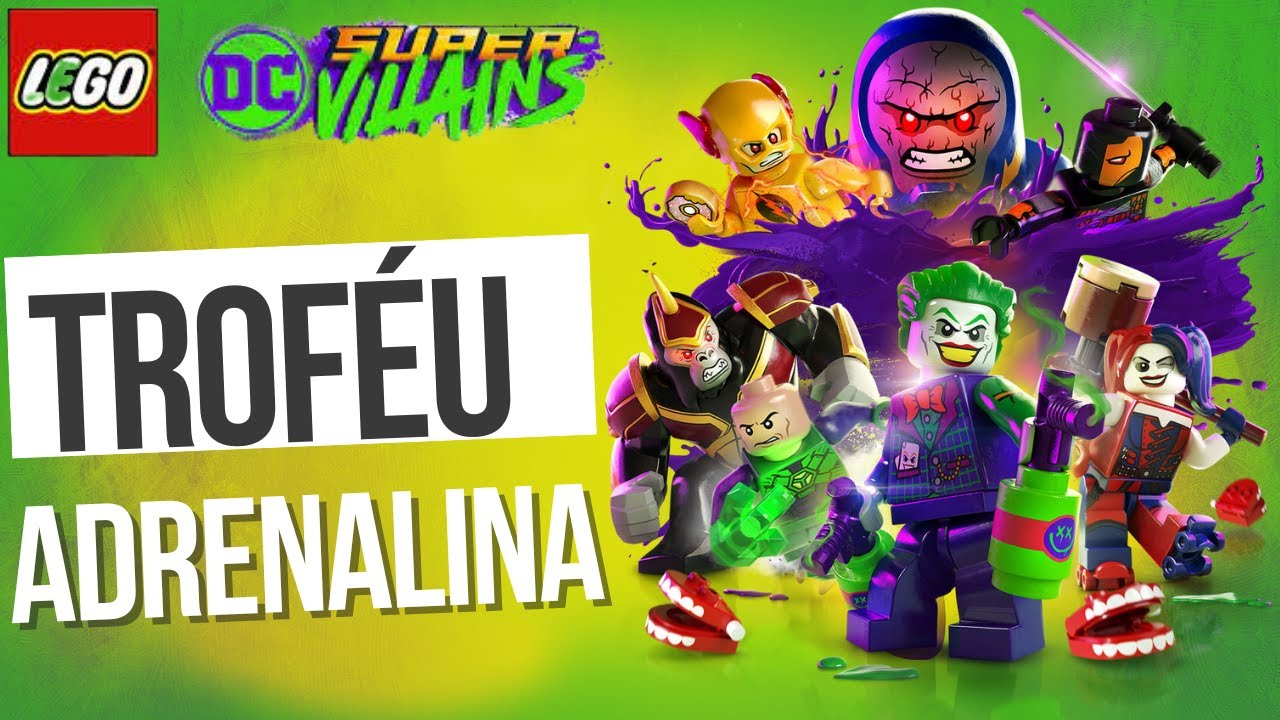 LEGO DC SUPER VILLAINS | Troféu Adrenalina | Parque de diversões