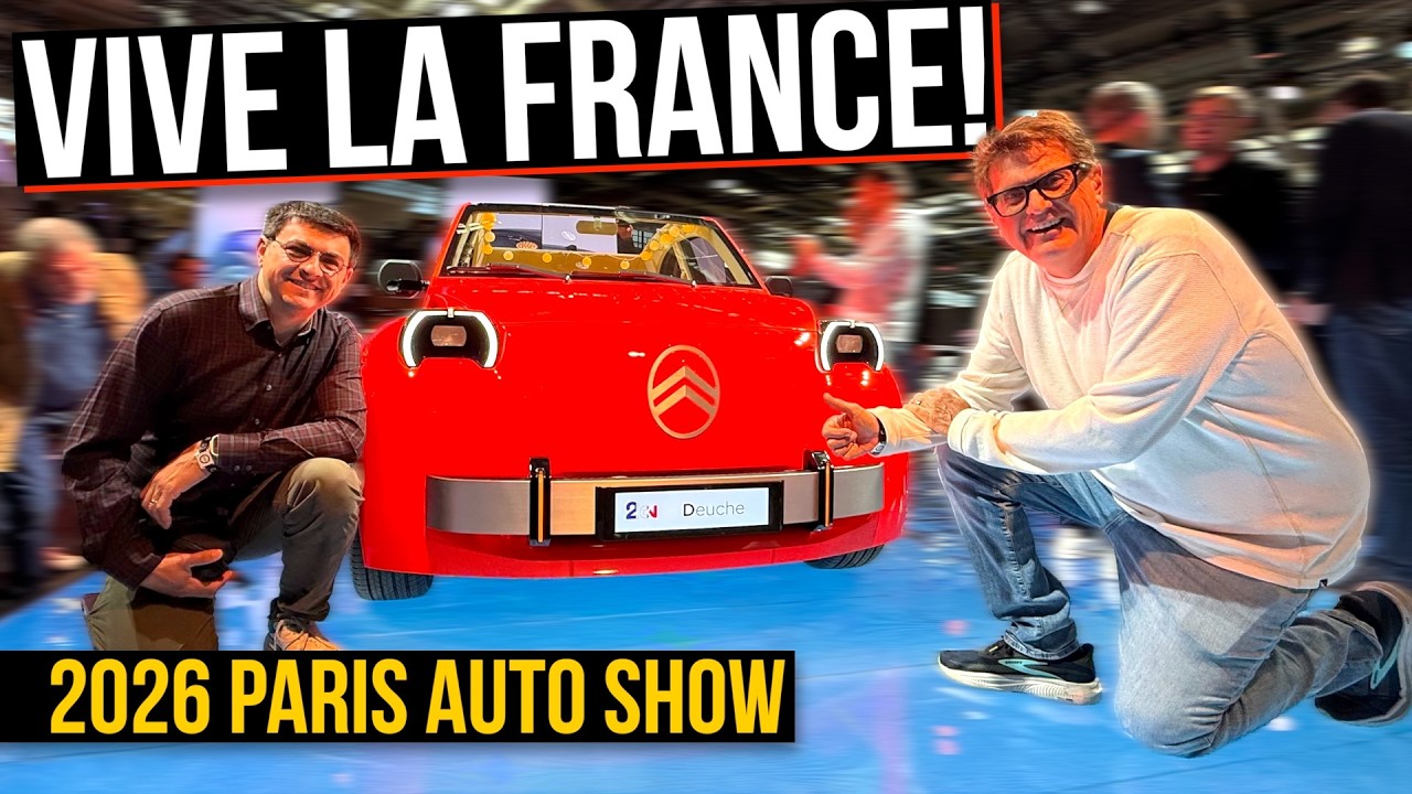 Walk-around: These Are The BEST And WORST Cars At The 2026 Paris Auto Show!