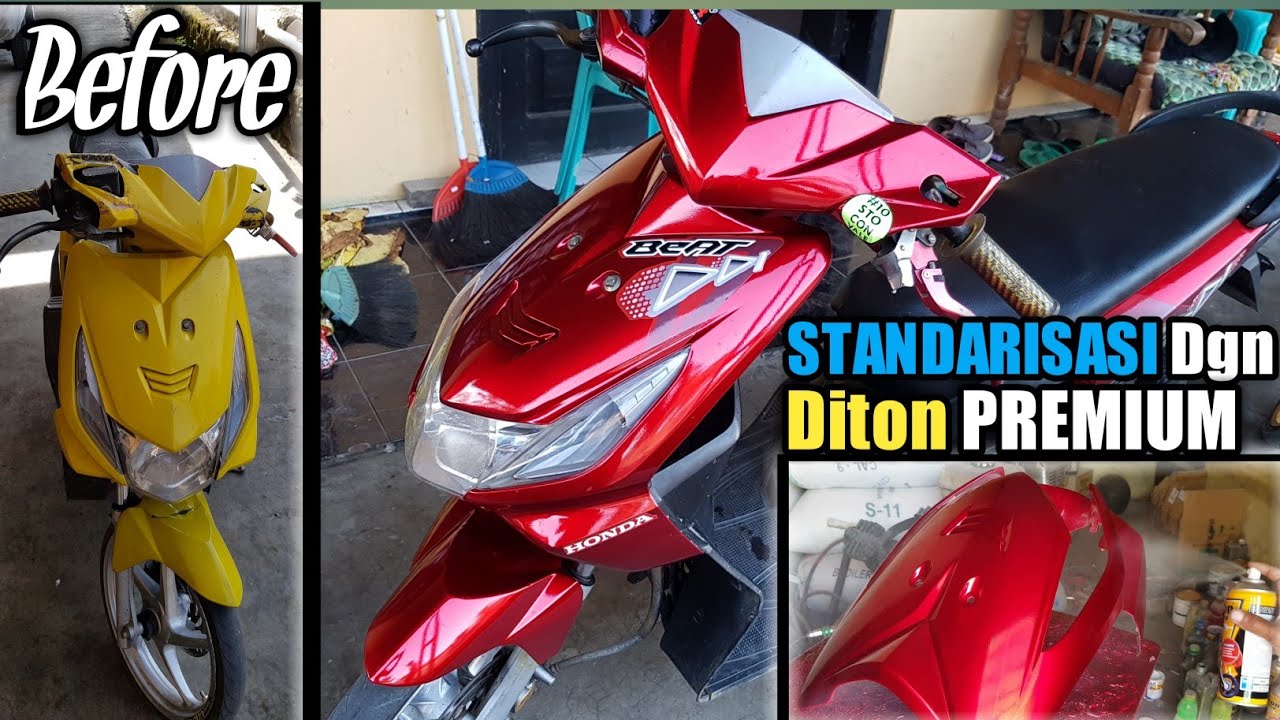 Bekas PILOX ! Jadi warna standart kembali menggunakan cat semprot Diton PREMIUM