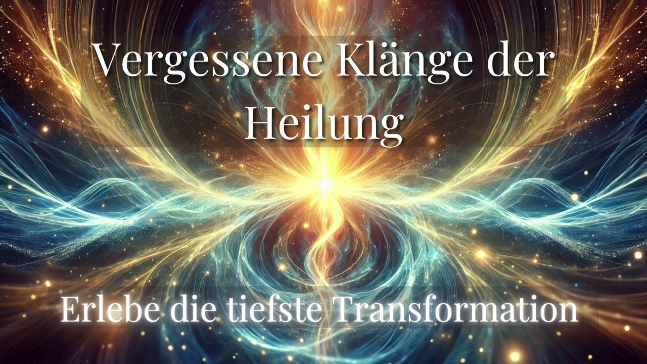 VERGESSENE KL&Auml;NGE DER HEILUNG &ndash; Sp&uuml;re, was tief in dir schlummert ✨
