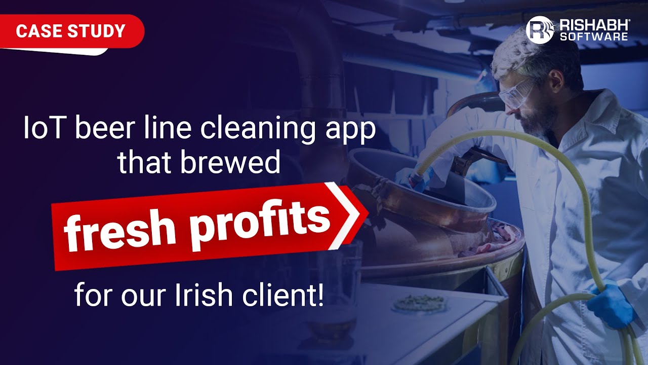 Automated Beer Line Cleaning Monitoring App Development