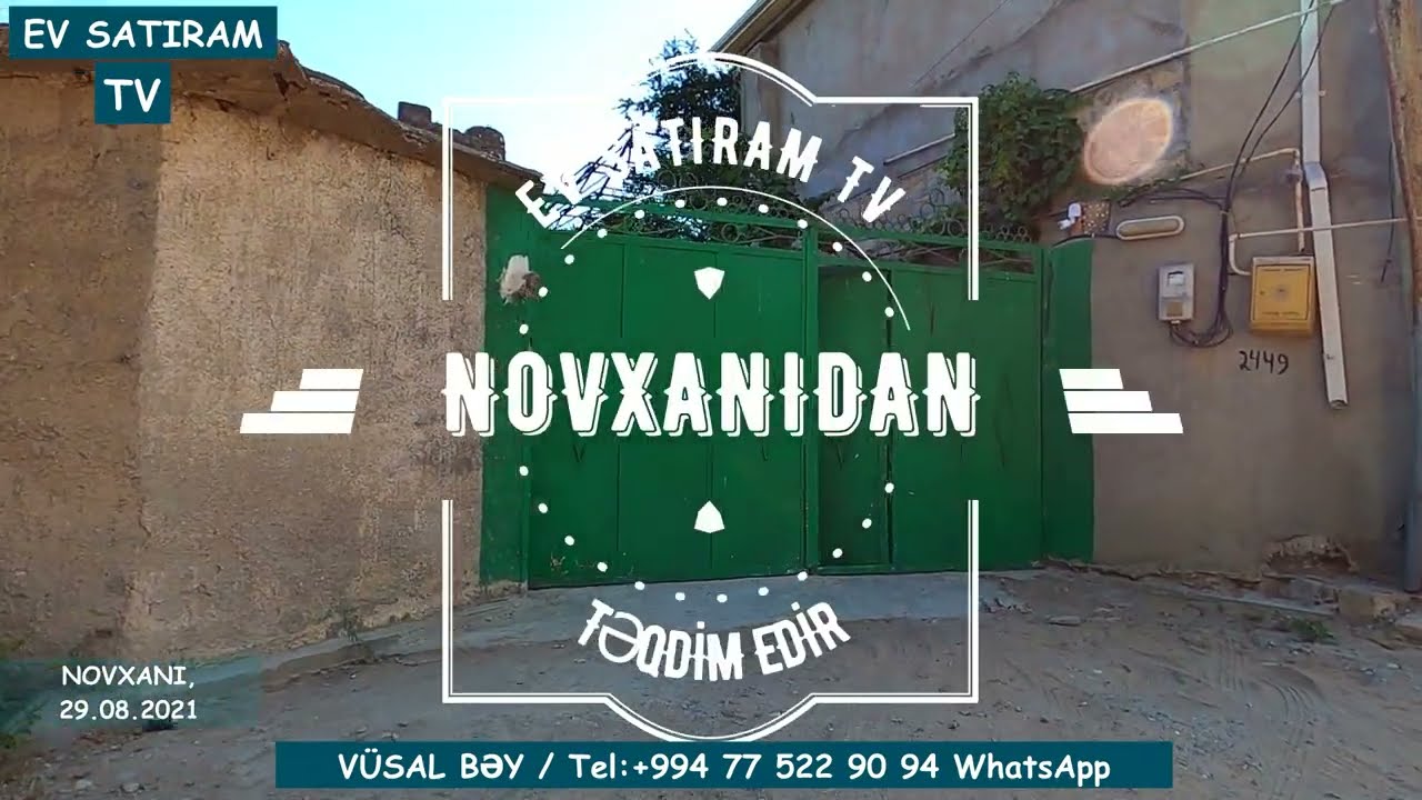 ELİT ƏRAZİDƏ 20 SOTDA TORPAQ QİYMƏTİNƏ BAĞ SATILIR /Недвижимость в Баку / EV SATIRAM TV