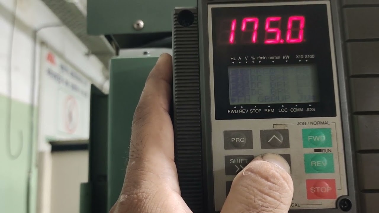 Frenic 5000g 11 make Fuji VFD language setting kaise karen