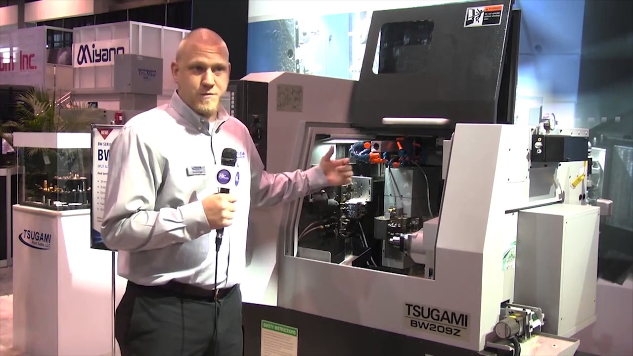 The Tsugami BW209Z Split Slide CNC Lathe