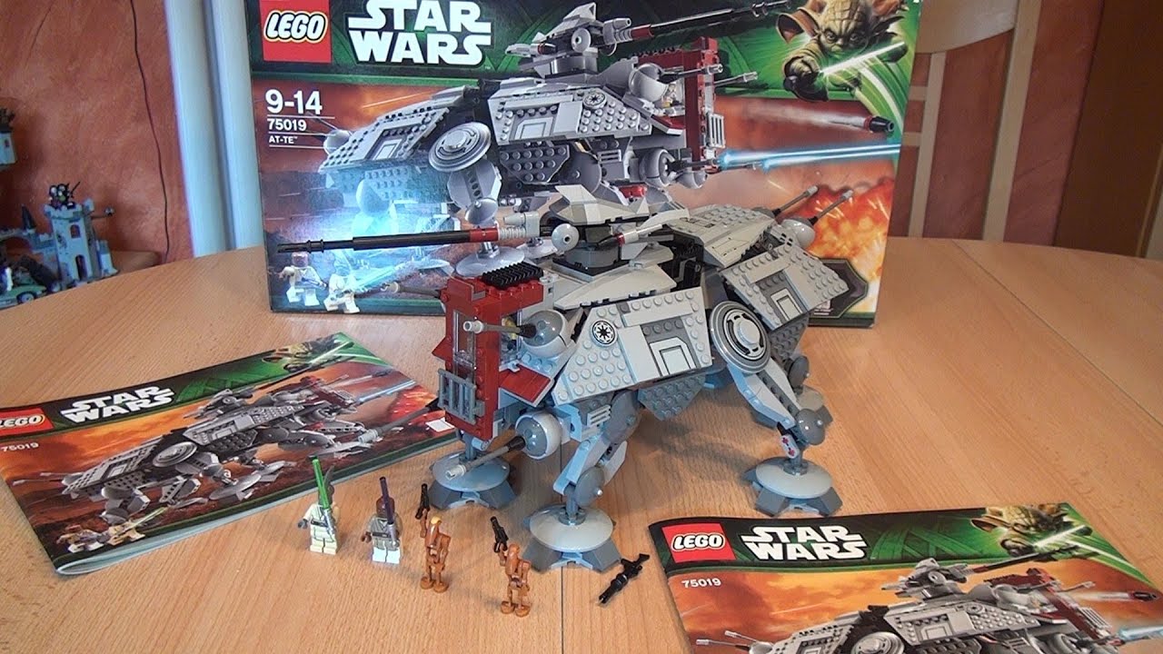 Test Lego AT-TE (Set 75019 Star Wars)