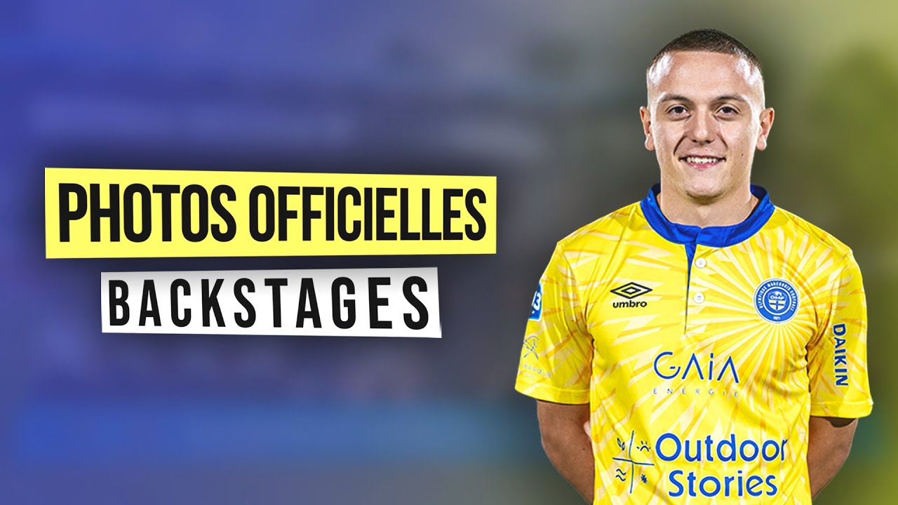 LES COULISSES DES PHOTOS OFFICIELLES D'UN CLUB DE FOOT 👀