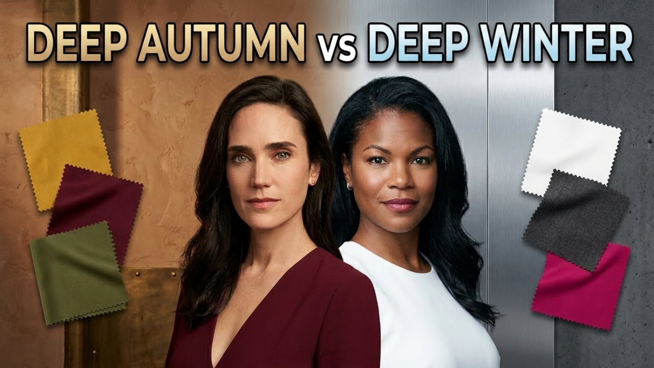 Глубокая осень против глубокой зимы: анализ теории цвета