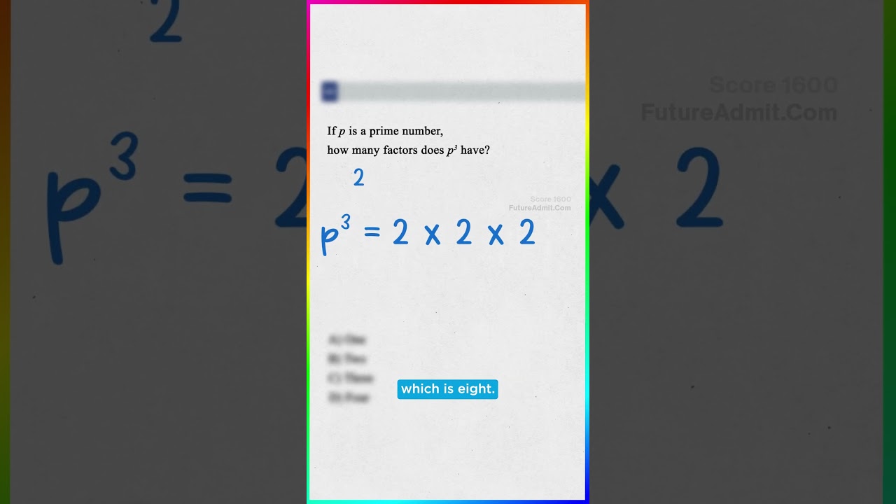 This SAT question is easy (kinda)