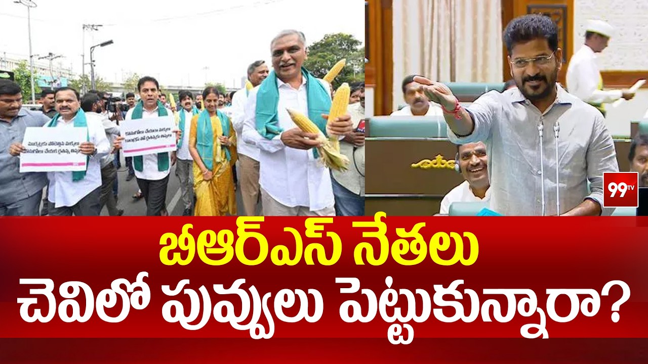 బీఆర్ఎస్ నేతలు చెవిలో పువ్వులు పెట్టుకున్నారా? | CM Revanth Reddy Shocking Comments | 99TV