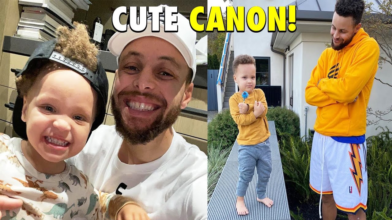Stephen Curry's son CANON CURRY is SUPER ADORABLE CUTE! (PART 2)