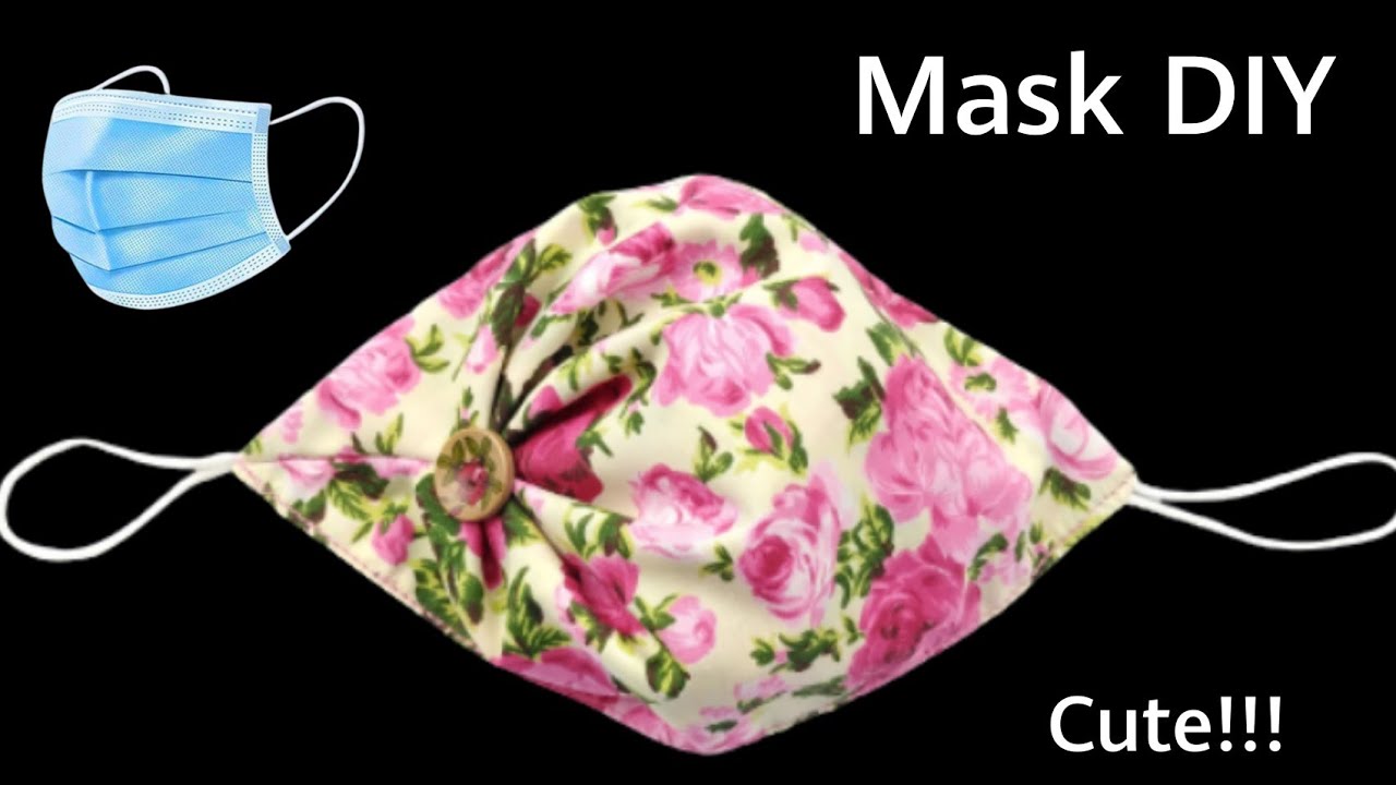 New​ Cute​ leaf Mask​|Easy ​elegant Face​ Mask​|Breathable​ Face​ Mask​ Sewing​ Tutorial​ at​ home​