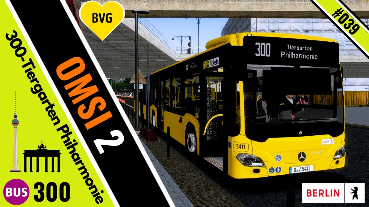 Omsi2: | 300 | Unterwegs auf Berlin Linie 300 | C2 GN21 E6 | #39 | PC | HD | 60 FPS | DE