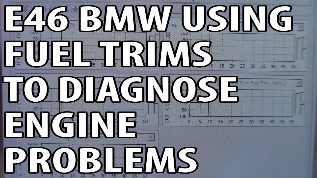 BMW 330i 325i E46 Using Fuel Trims To Diagnose Engine Problems P0171 P0174