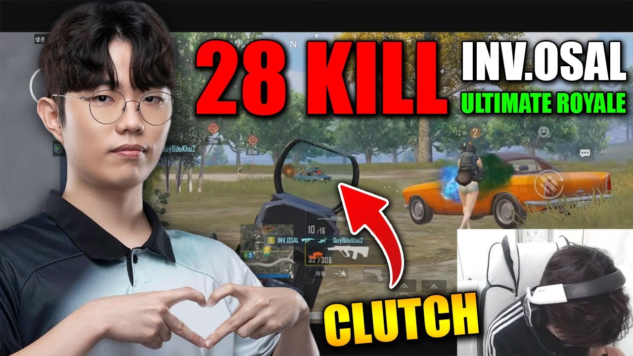 PUBG Mobile South Korea : OSAL 3 Match Ultimate Royale Highlight Ep.549