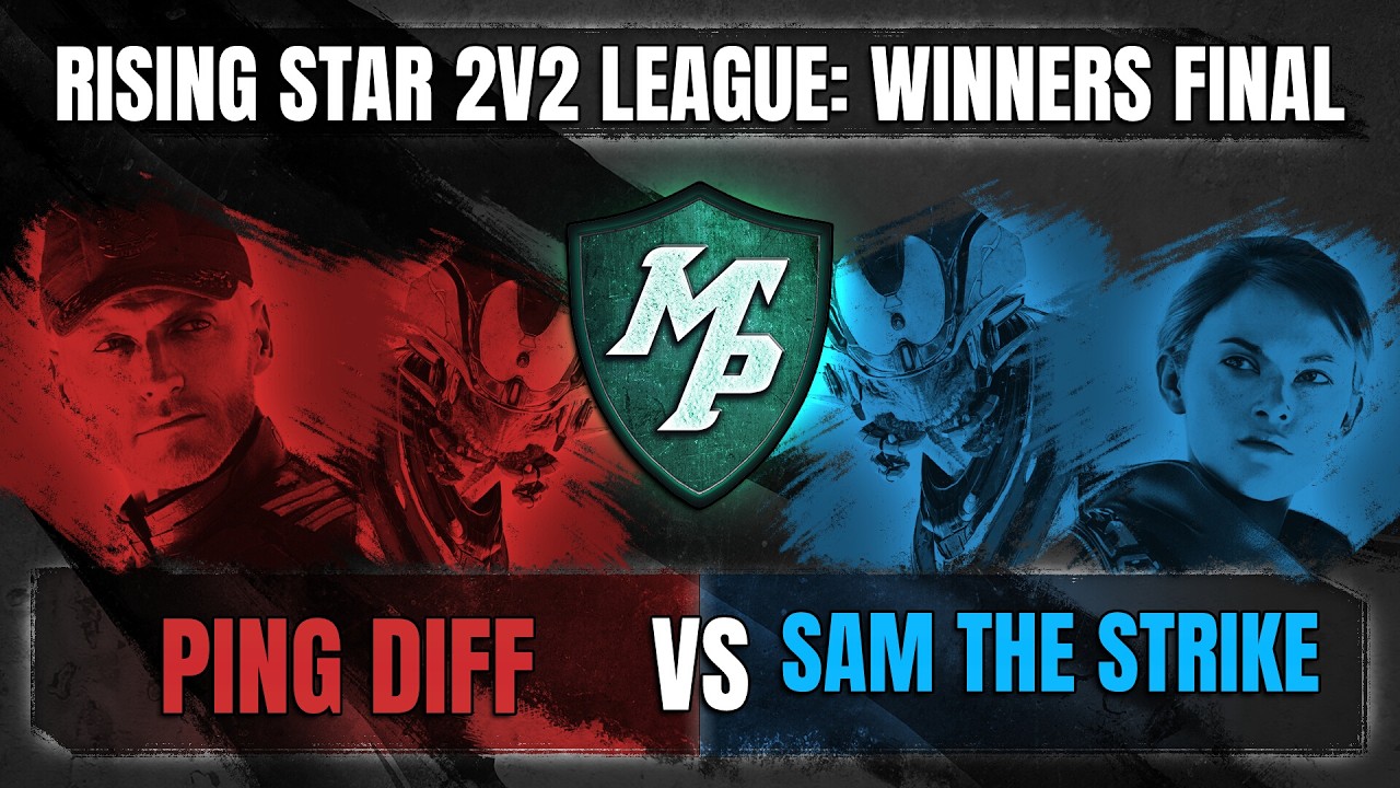 Halo Wars 2 2v2 Rising Star League - Winner Finals - Ping Diff vs Sam the Strike
