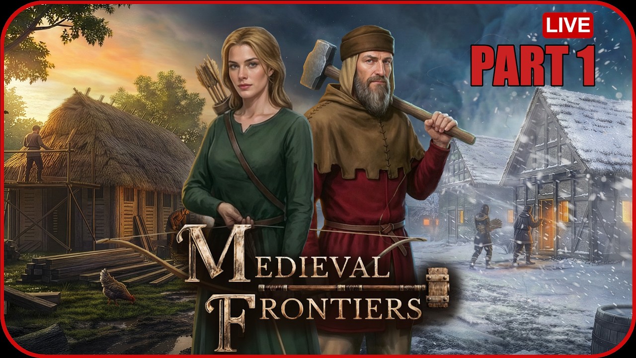 Medieval Frontiers Demo Gameplay – This New Medieval Colony Builder Is Amazing! Part 1