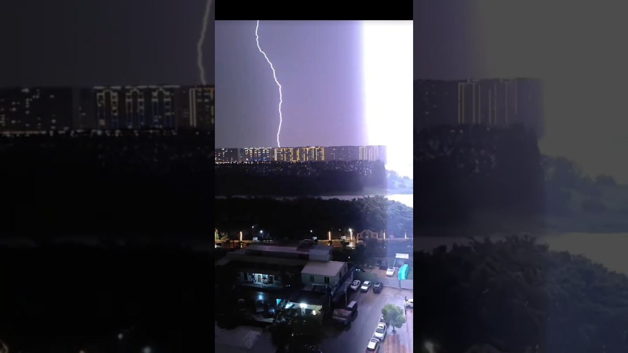 Extreme Hailstorm & Thunder Lightning Caught on Camera | Nature&rsquo;s Fury