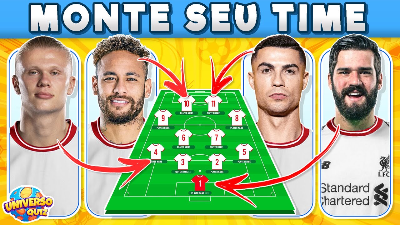 MONTE O SEU TIME | Crie seu Clube e Escolha os Melhores Jogadores