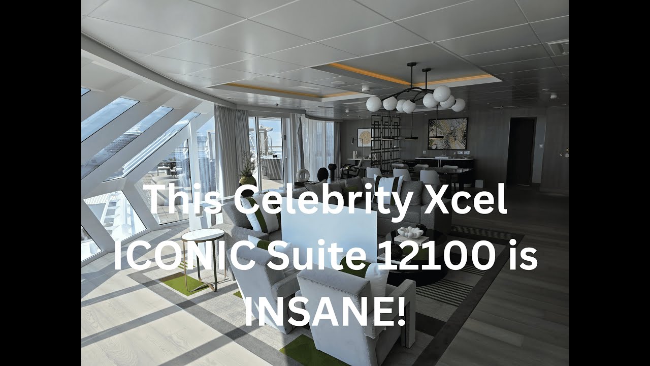 Этот люкс Celebrity Xcel ICONIC Suite 12100 просто НЕРЕАЛЬНЫЙ! #celebritycruises #cruisesplustrav...