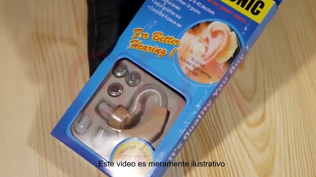 AUD&Iacute;FONO AMPLIFICADOR  CYBER SONIC