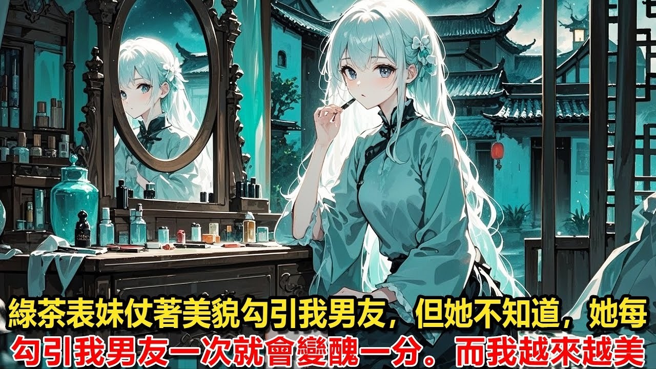綠茶表妹仗著美貌勾引我男友，但她不知道，她每勾引我男友一次，就會變醜一分，而我越來越美。