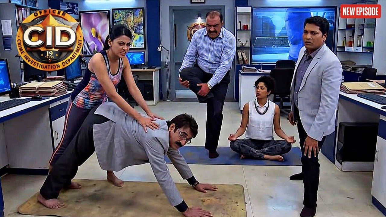Shreya ने पूरी CID Team से करवाया योगा || CID | Latest Episode ||