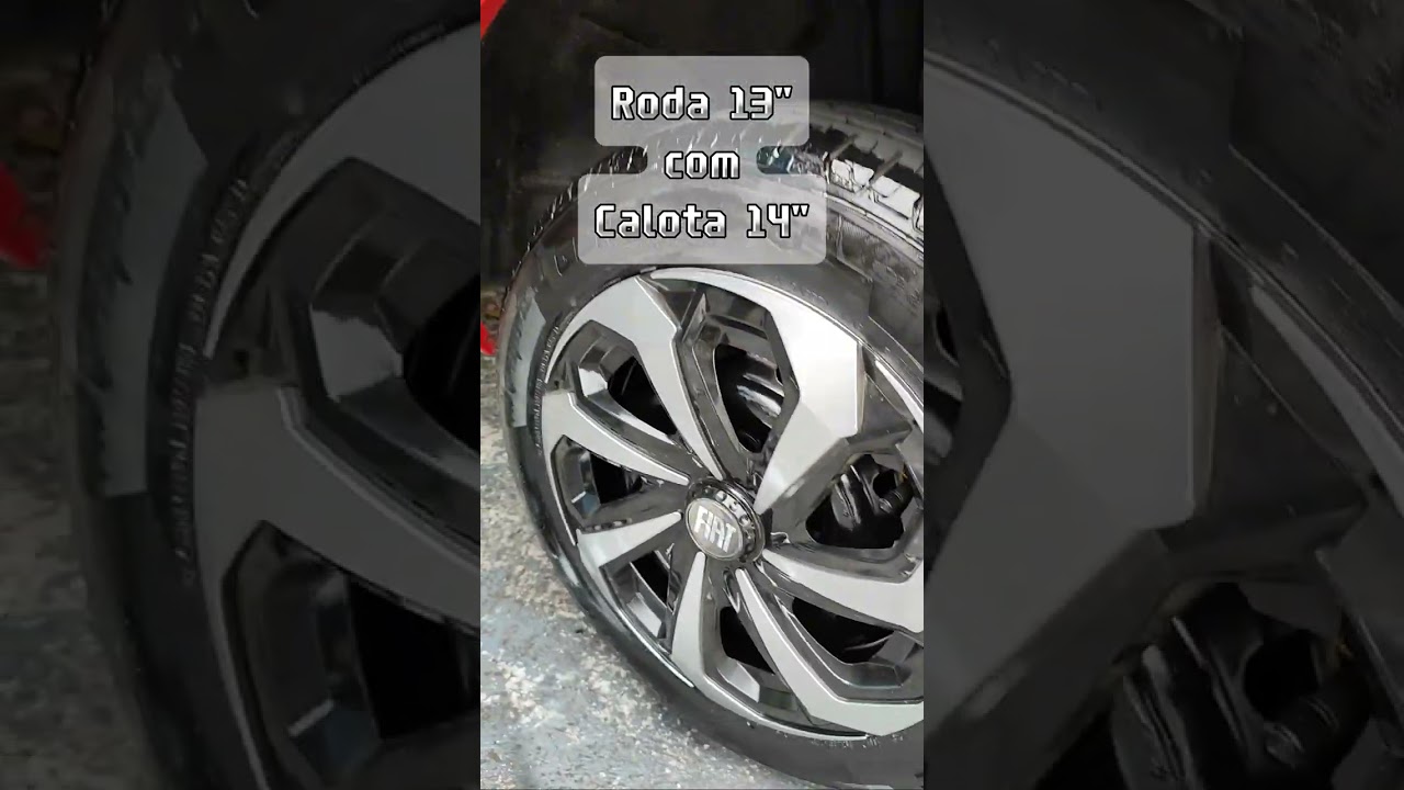 Calota Esportiva aro 15 na roda aro 13