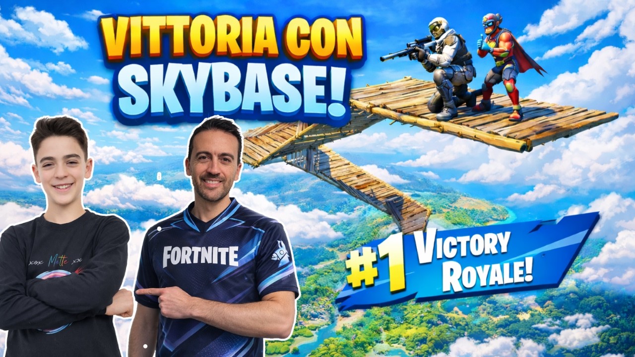 Vittoria reale con SKYBASE in modalità ASMR! #fortnite