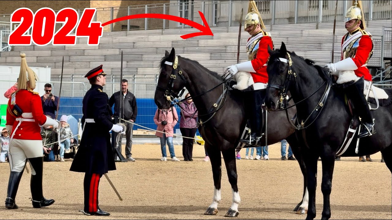 HOUSEHOLD CAVALRY 2024 SUMMER UNIFORM TRANSFORMATION (FIRST SIGHTING!)
