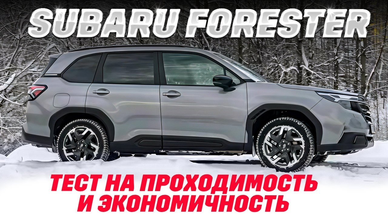 Subaru Forester VI: проходимость, экономичность, динамика, чем удивит, кроме цены? Тест-обзор 2026