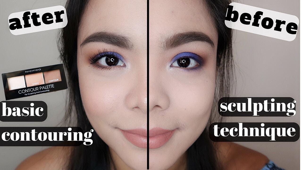 A BEGINNERS GUIDE TO ACHIEVE A SLIM FACE FOR 350 PESOS ONLY  | Nichido Contour Palette