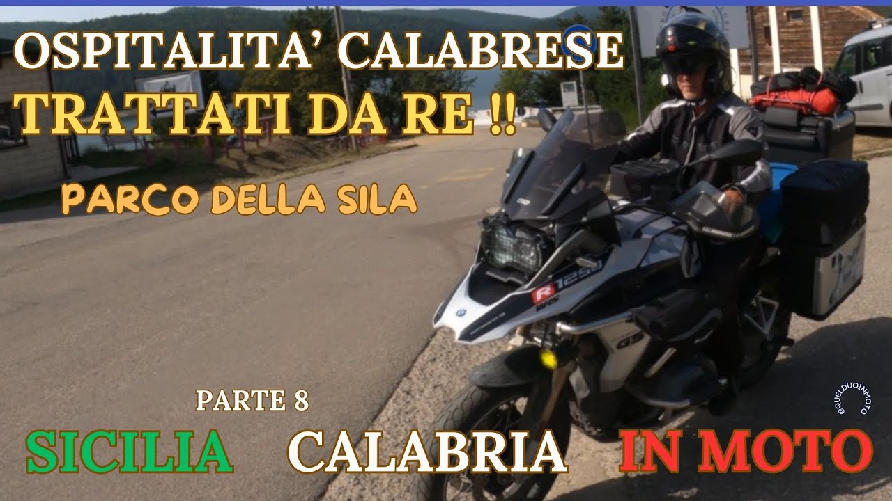 8.Sicilia e Calabria in MOTO - Trattati da re !!! - Viaggio in coppia 2025