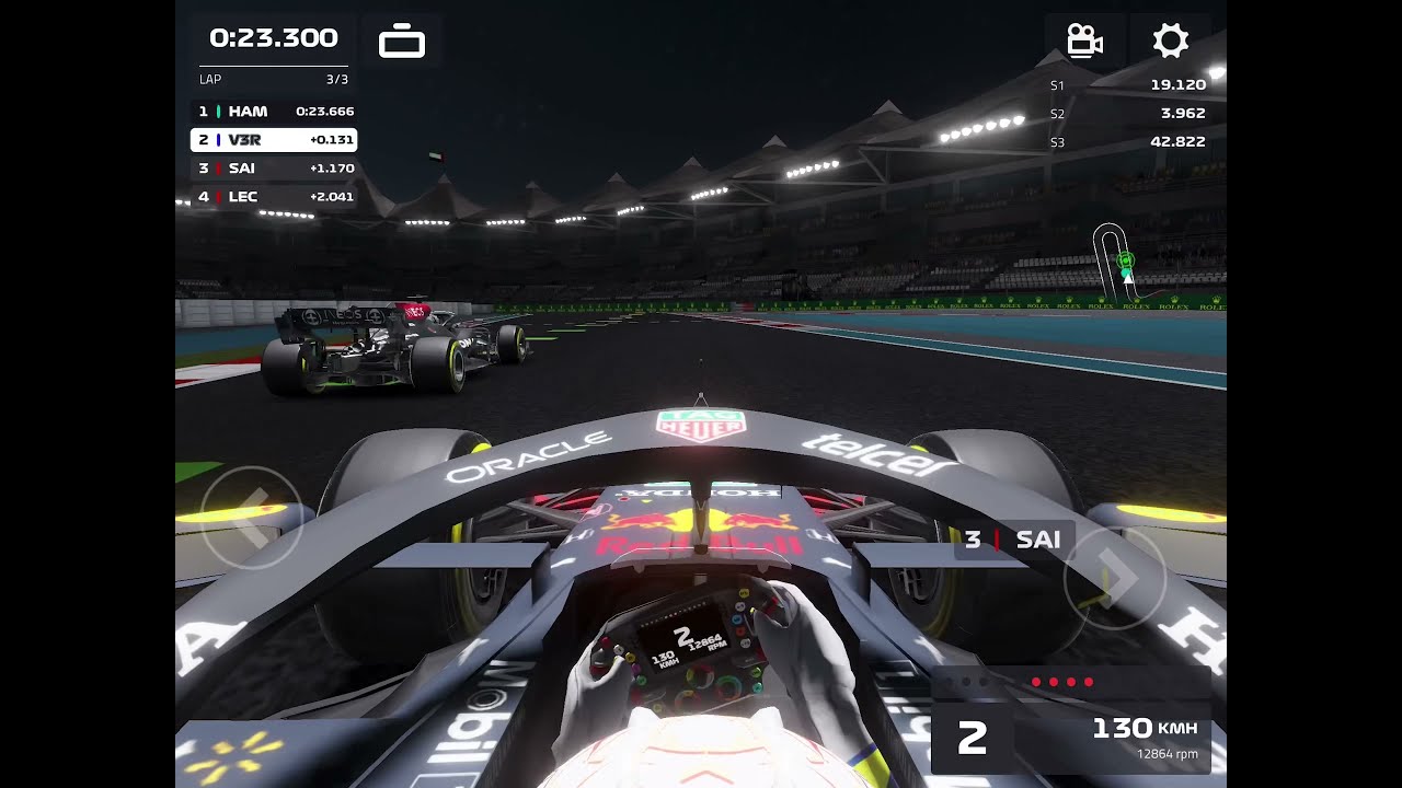 Max Verstappen&rsquo;s Championship Winning Move Remake on F1 Mobile Racing | Klassik_KT
