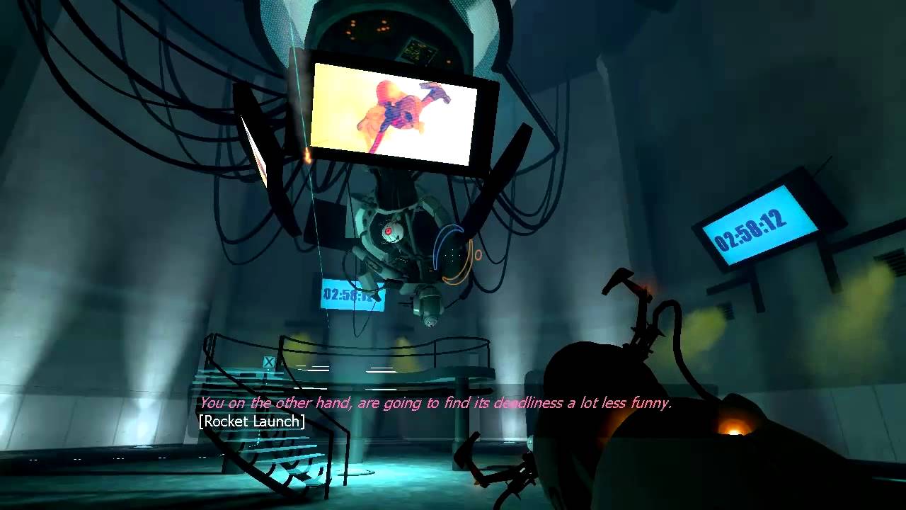 Portal - GLaDOs Boss fight + Credits song