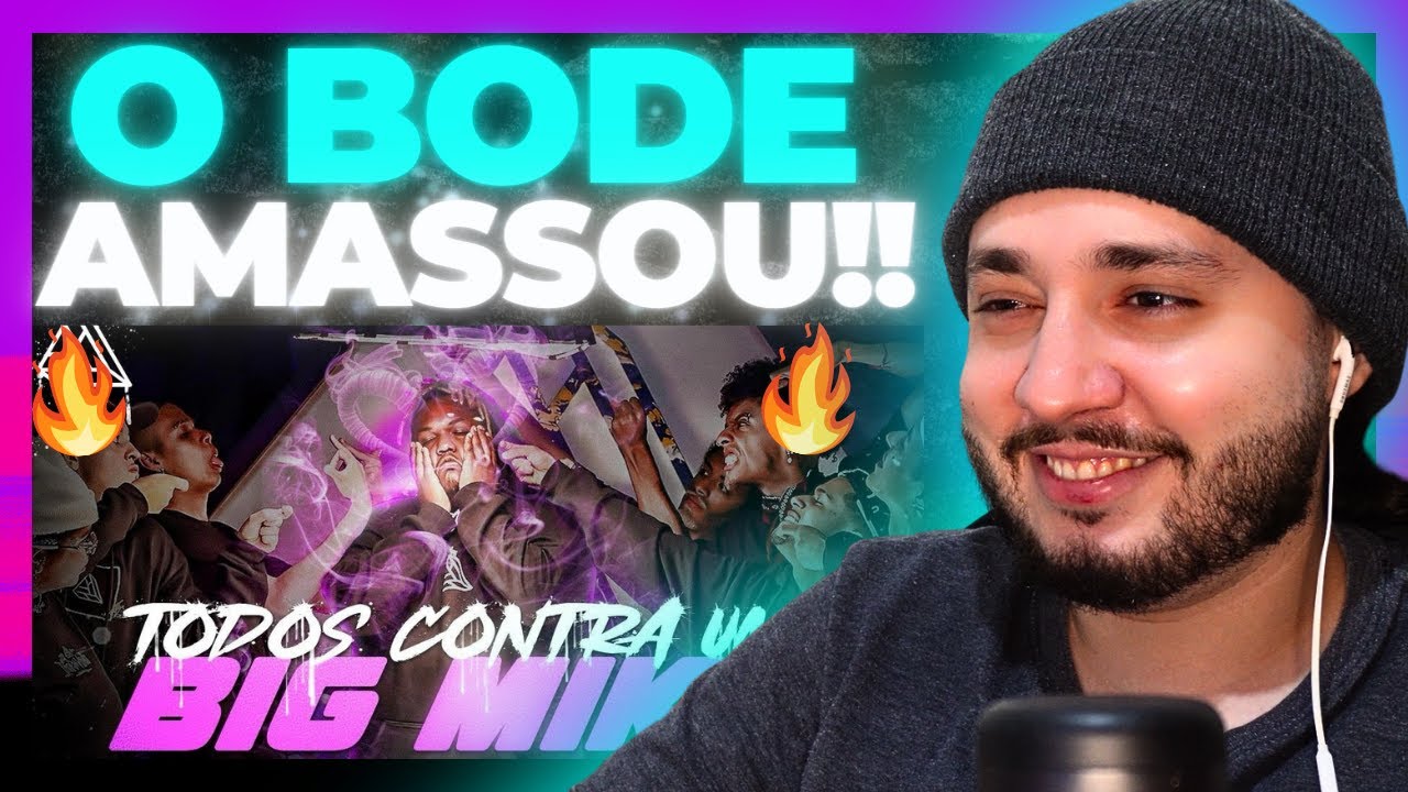 TODOS CONTRA UM: BIG MIKE - EP 10 - TROPA DA VENTS | REACT BAUEB