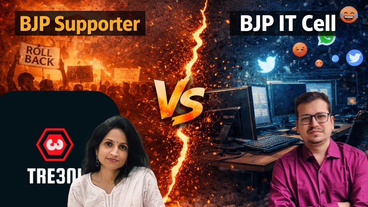 Why Are BJP Supporters Targeted by BJP IT Cell? options for GC in politics, Neha das and Treeni