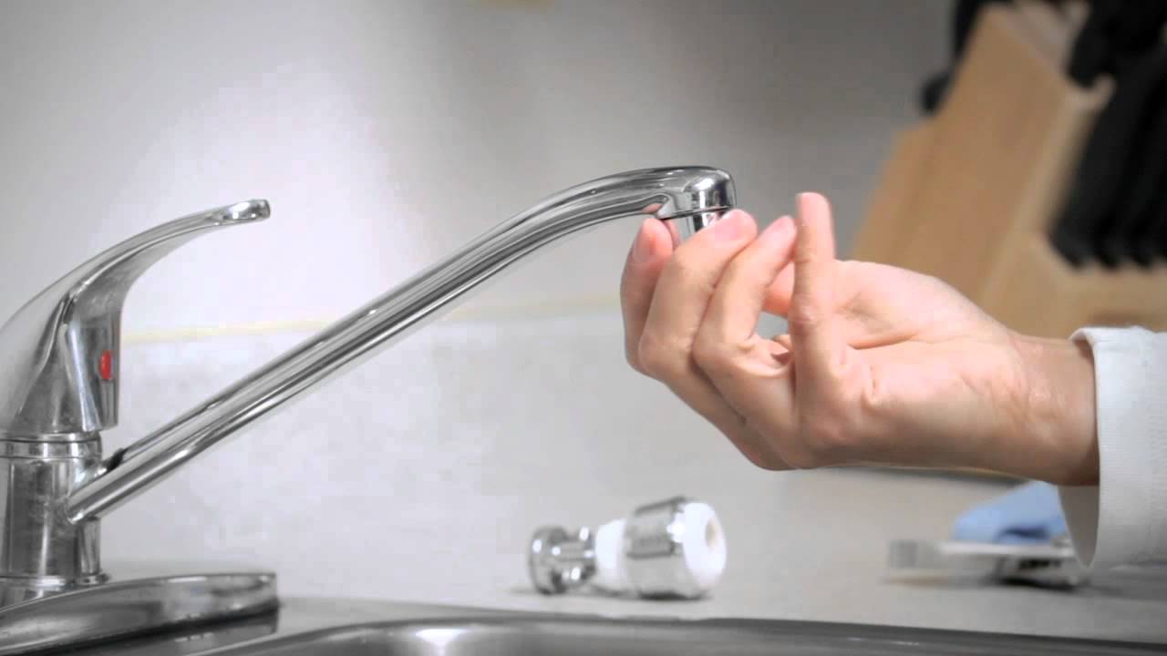 How to install a faucet aerator | FortisBC