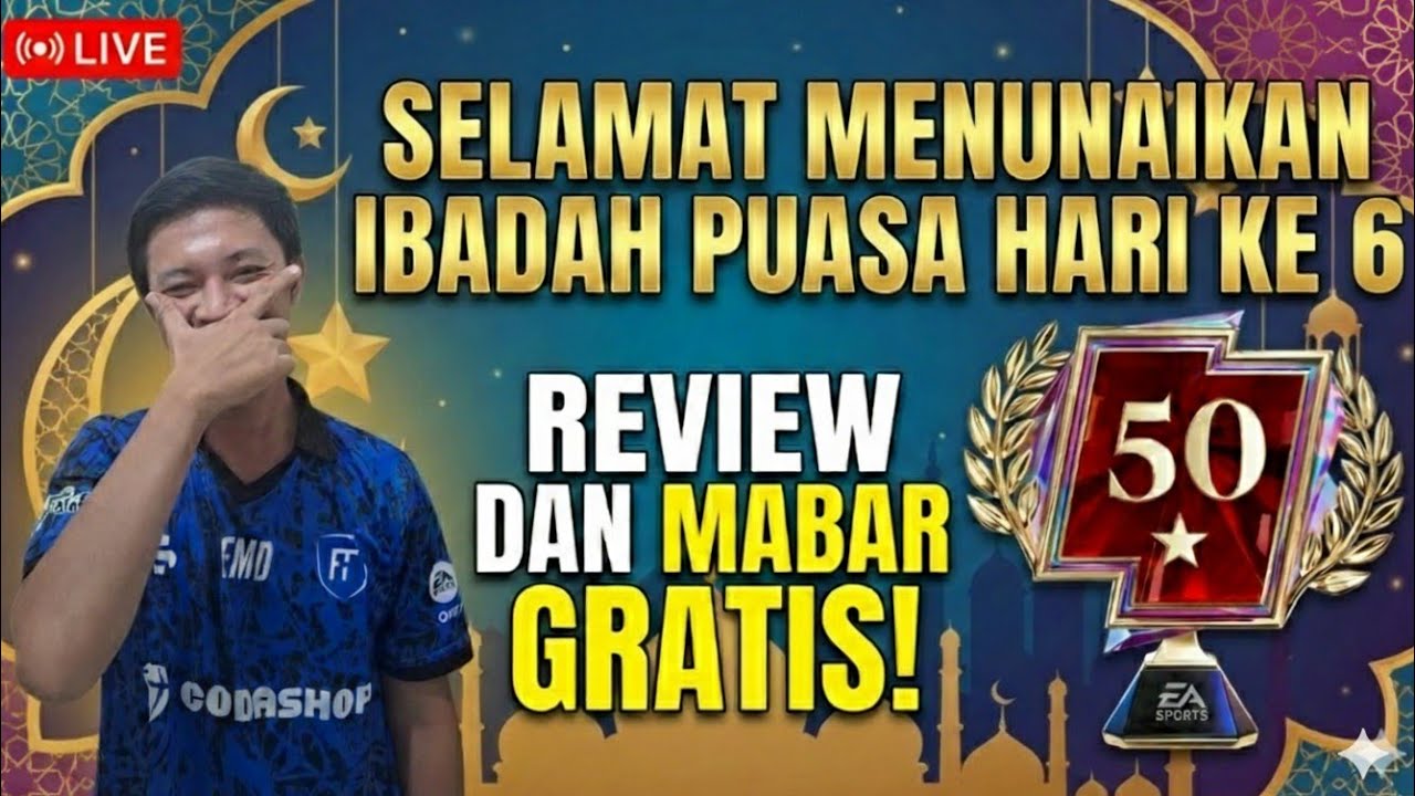 LIVE FC MOBILE PUSH SVS SAMPE BINTANG 50