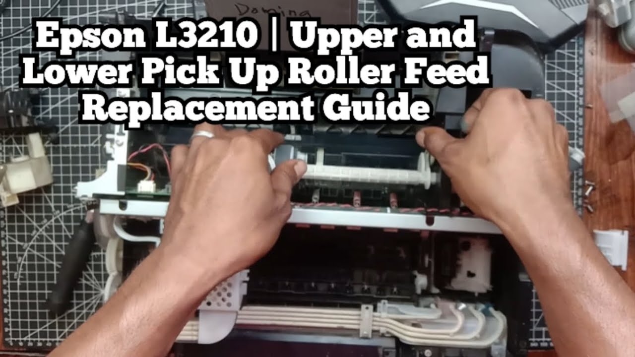 Epson L3210 | Upper and Lower Pick Up Roller Replacement Guide | Complete Tutorial! 