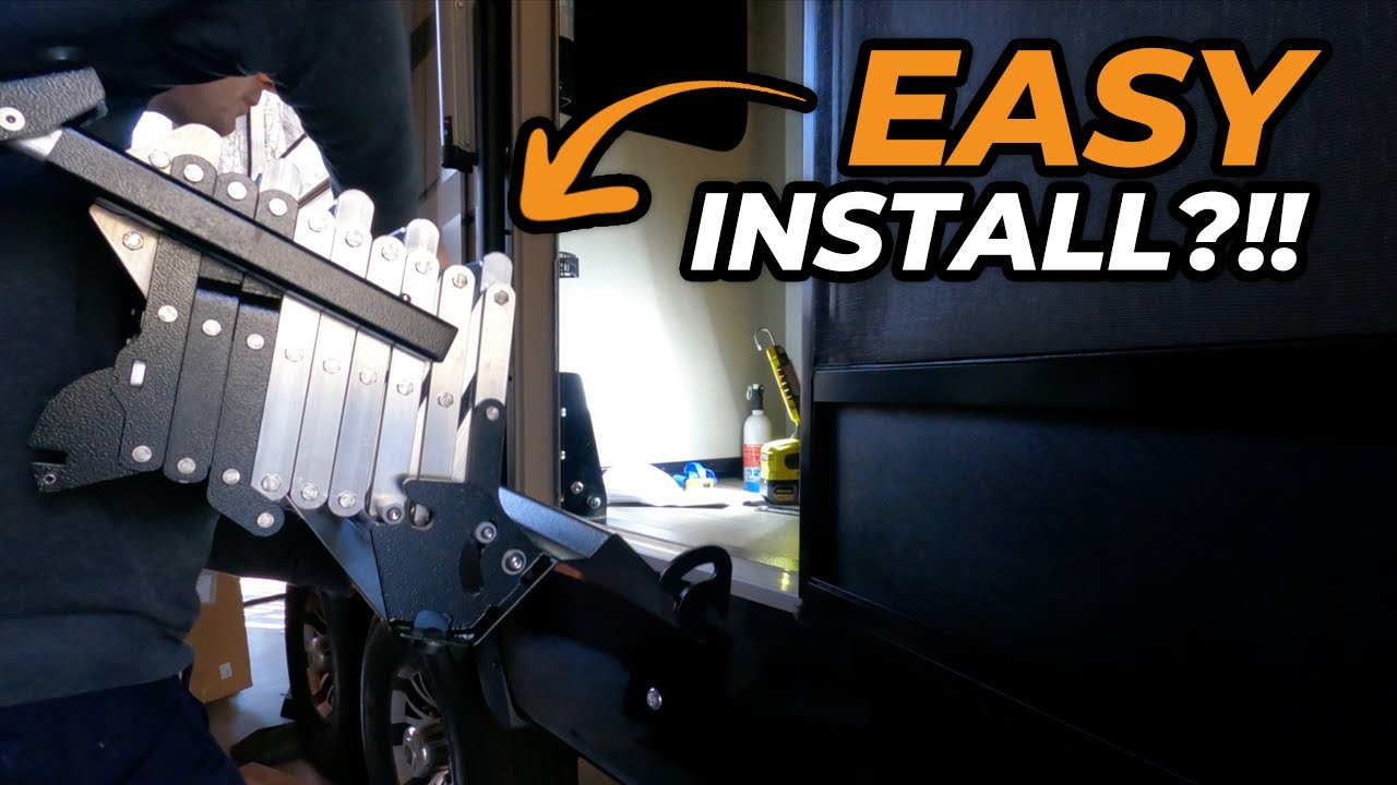 Start to Finish Detailed Install of Torklift Glowstep Revolution Uprising Premium RV Steps