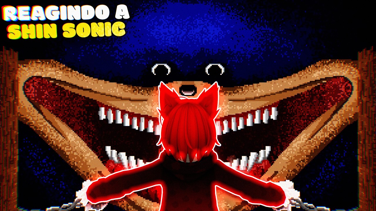 Eu Fiquei TRAUMATIZADO com ESSA ANIMAÇÃO! 🦔 Reagindo a SHIN SONIC TAPES VHS 📺
