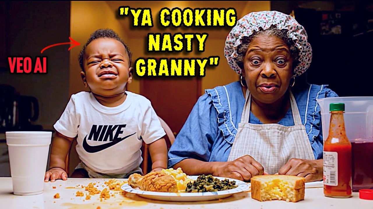 Ai Baby Hood Food Reviews! (Veo 3 + Chat GPT 5)